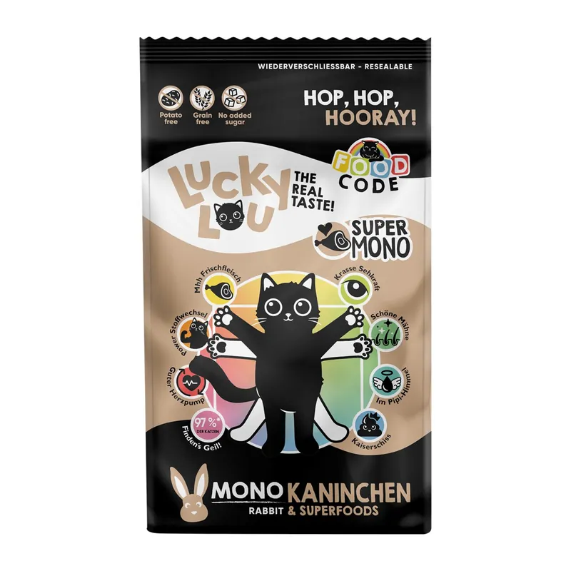Meistverkauft Lucky Lou Food Code Mono Kaninchen 1,7 kg